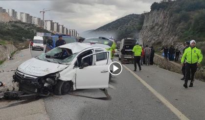  İzmir'de feci kaza: 2 ölü, 1 ağır yaralı!
