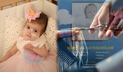 Türkiye’nin kuaförleri Ebrar bebek için yarışacak