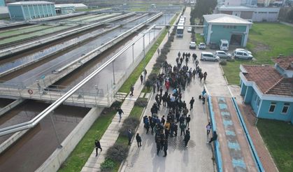 Manisa’da binlerce öğrenci çevreci tesisleri gezdi