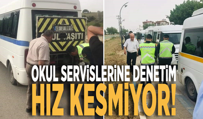 Okul servislerine denetim hız kesmiyor