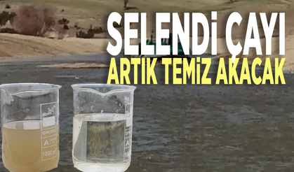 Selendi Çayı artık temiz akacak