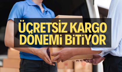 Ücretsiz kargo dönemi bitiyor