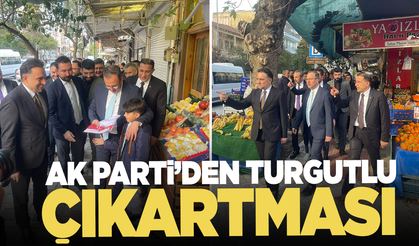 AK Parti'den Turgutlu'ya çıkartma