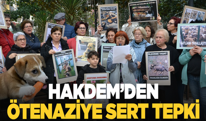 Manisa'da HAKDEM'den ötenazi tepkisi