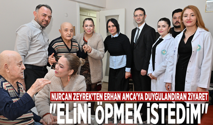Nurcan Zeyrek’ten yürekleri ısıtan ziyaret