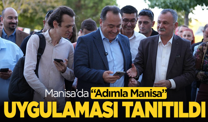 Manisa’da “Adımla Manisa” Uygulaması Tanıtıldı
