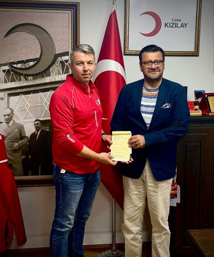 Tamer Akkal’dan Kızılay’a Kurban Bağışı