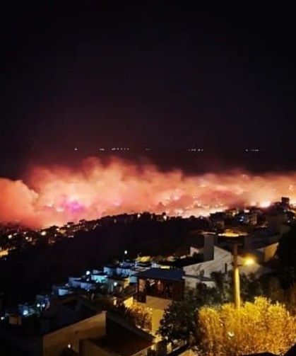 Yangında 7 ev küle döndü