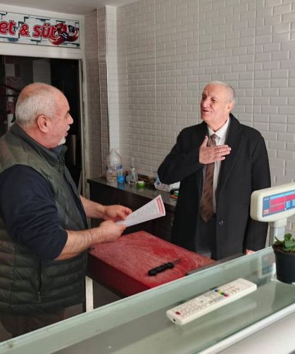 MHP'den "Hayırlı günler komşum" ziyaretleri