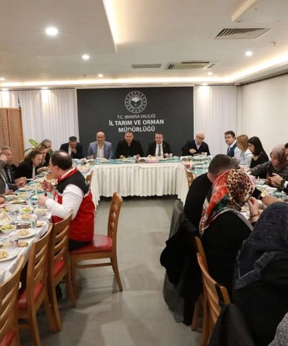 Tarım Müdürlüğü iftar programında bir araya geldi