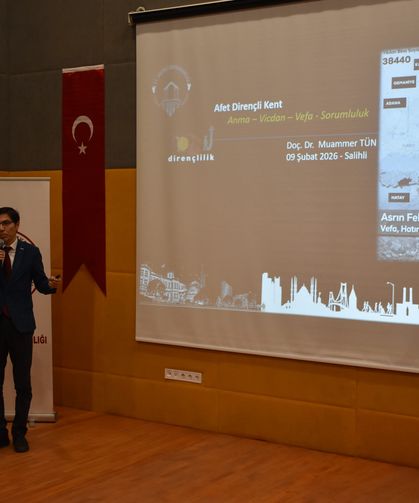Salihli’de ‘Dirençli Kentler’ konferansı