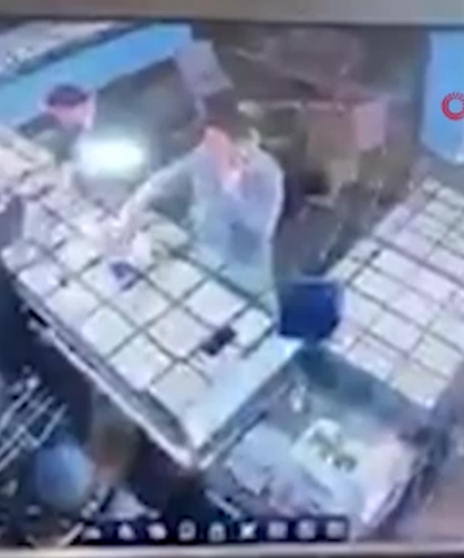 Şanlıurfa’da kuyumcu soygunu kamerada