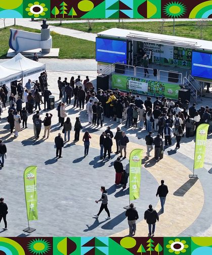 Çevre Tırı Manisa Celal Bayar Üniversitesi Öğrencileriyle Buluştu