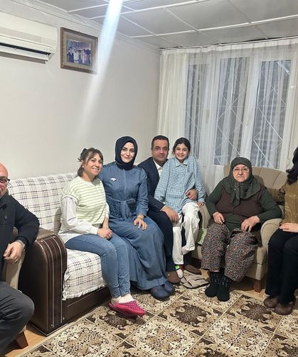 Kaymakam Dalak’tan şehit annesine vefa