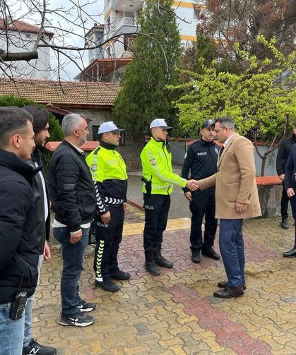 Kaymakam Dalak bayramda görev başındaki kamu personelini unutmadı