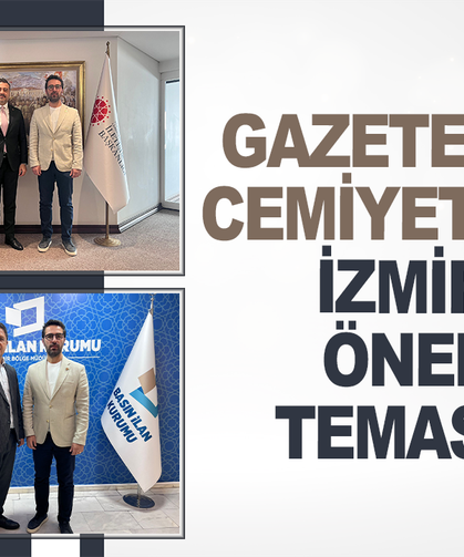 Manisa Gazeteciler Cemiyeti’nden İzmir’de Önemli Temaslar