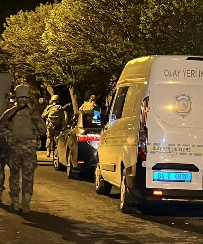 Uşak'ta görev başındaki polis ekiplerine pompalı tüfekle ateş açıldı: 2 polis yaralandı