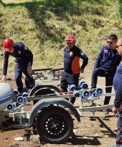 Afşar Barajı senaryosu gerçeği aratmadı... Geniş çaplı tatbikat