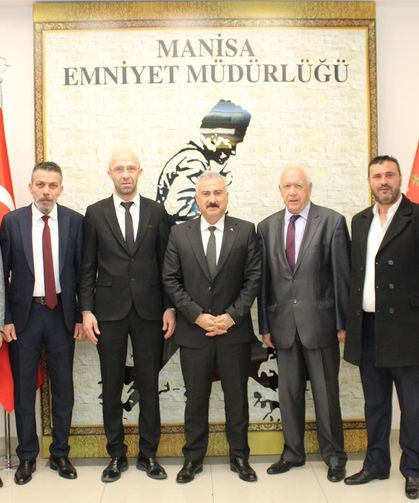 Kahveciler Odası'ndan İl Emniyet Müdürlüğüne ziyaret