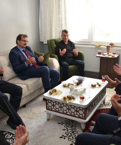 Kaymakam Güldoğan’dan şehit ailesine bayram ziyareti