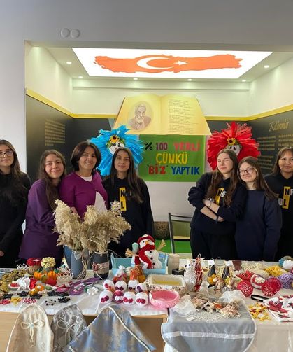 İlçede çevre seferberliği: Liseli öğrencilerden örnek proje