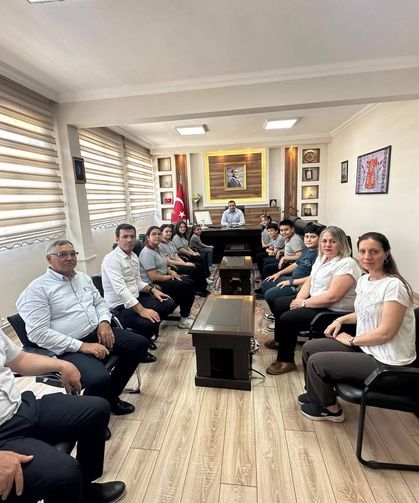 Sarıgöl’ün gururu öğrencilerden Kaymakam Dalak’a ziyaret