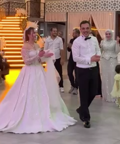 Böyle düğün ancak Rize’de olur