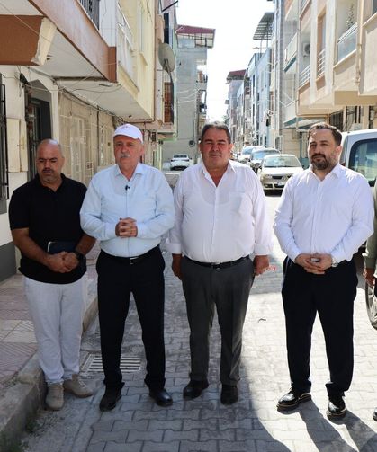 Başkan Balaban Barbaros Mahallesi'ndeydi