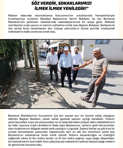 Yunusemre'nin yeni vizyonu dijitalde