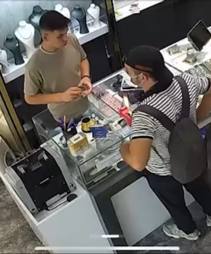 Şüpheliyi kuyumcu çırağı böyle yakaladı