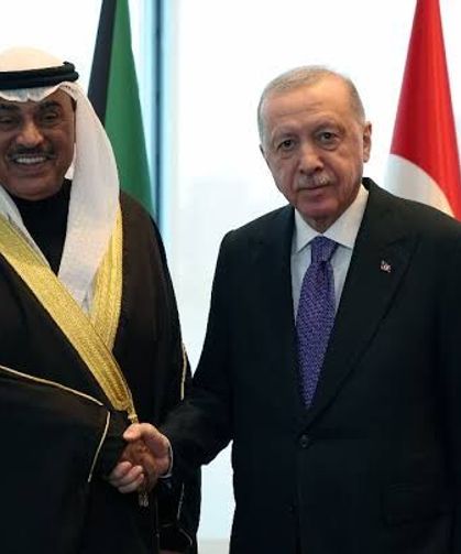Cumhurbaşkanı Erdoğan, Kuveyt Veliaht Prensi Al-Sabah ile görüştü