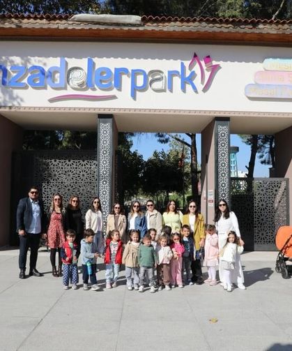 Minik misafirler Şehzadelerpark’ta hem öğrendi hem eğlendi