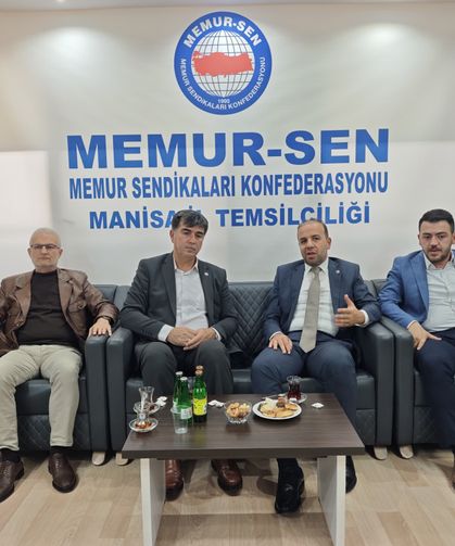 Gültekin’den Memur-Sen’e ziyaret