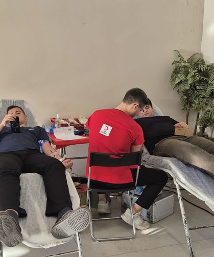 Manisa'daki KYK yurtlarından kan bağışına hayat veren destek