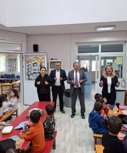 İlçede okul öncesi eğitime yakın takip