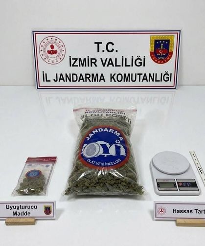 İzmir'de fabrikada uyuşturucu ticaretine jandarma operasyonu