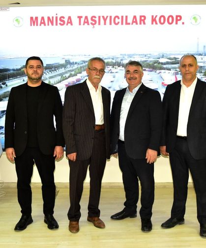 Kamyoncular Kooperatifi’nden Dutlulu ve Balaban’a teşekkür