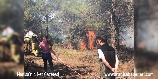 GÖRDES YANGINIYLA İLGİLİ VALİLİKTEN AÇIKLAMA 