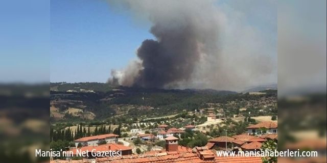 Manisa’daki orman yangınına takviye ekipler gönderildi