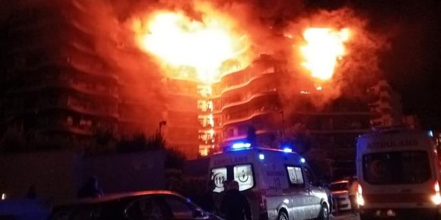 Son dakika: İzmir Narlıdere'de korkutan yangın!