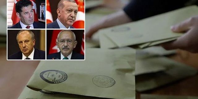 Cumhurbaşkanı adaylarının oy pusulasındaki yerleri belli oldu