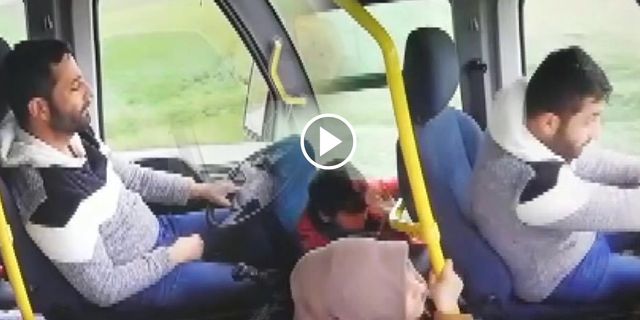 Bursa'da otobüs şoförü uyuyakaldı! Yolcular ölümden böyle döndü