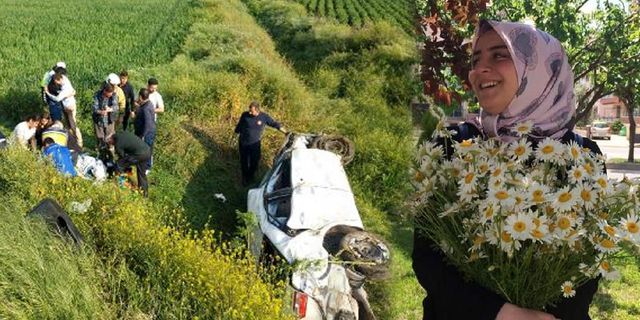 İzmir'de feci kaza! Takla atan otomobildeki öğretmen hayatını kaybetti