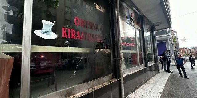 İzmir'de kıraathaneye molotoflu saldırı!