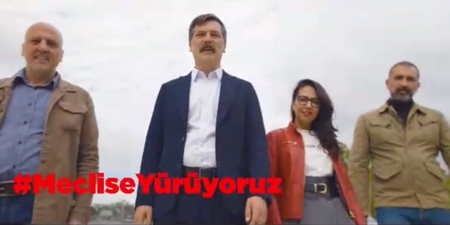TİP'ten yeni reklam filmi: "Meclise Yürüyoruz"