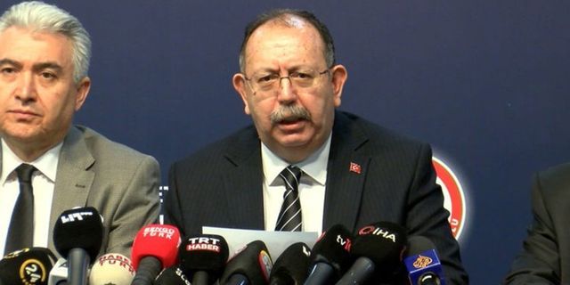 YSK Başkanı: Yayın yasağı kalktı