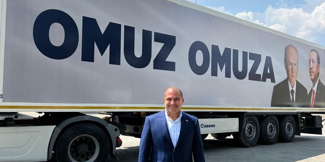 Ali Uçak, Erdoğan için 32 tırını seferber etti