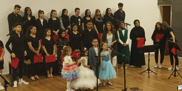 İlçede Türk Sanat Müziği Korosundan muhteşem konser