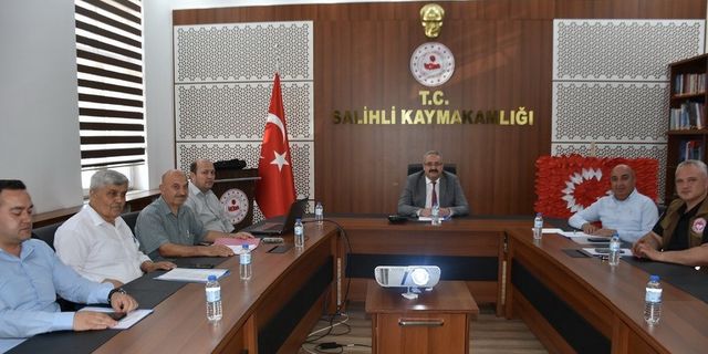 Salihli’de kurban bayramı öncesi komisyon toplandı