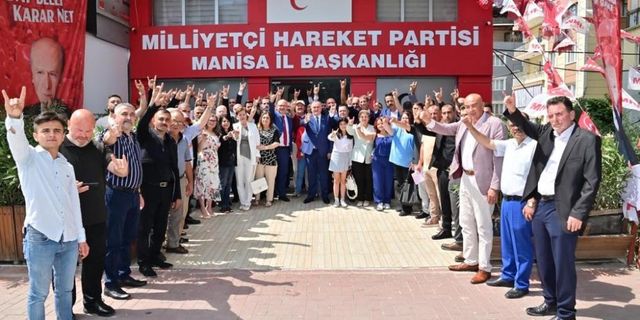 MHP teşkilatı bayramlaştı
